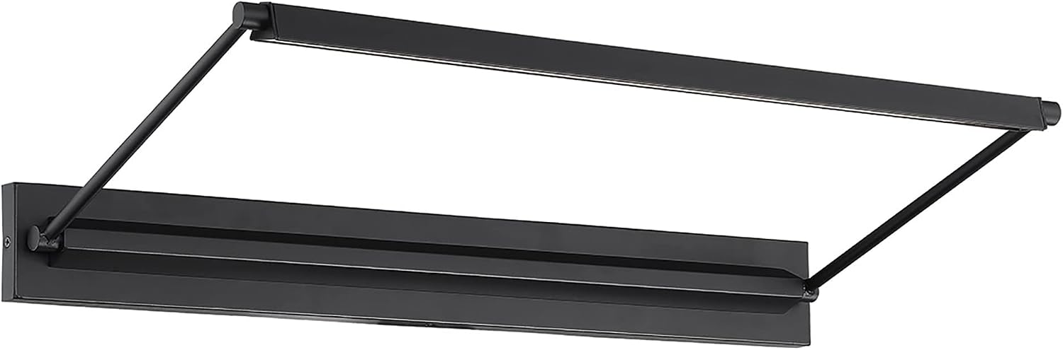 WAC Lighting dweLED, Hudson 23in LED Adjustable Picture Light 3000K in Black