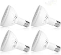 ele ELEOPTION PAR30 Spotlight Light LED Bulbs Long Neck E26 E27 Base 35W 3500LM 25°Beam Angle Daylight White LED Flood Light Bulbs 350W Halogen Equivalent for Living Room (Pack of 4)
