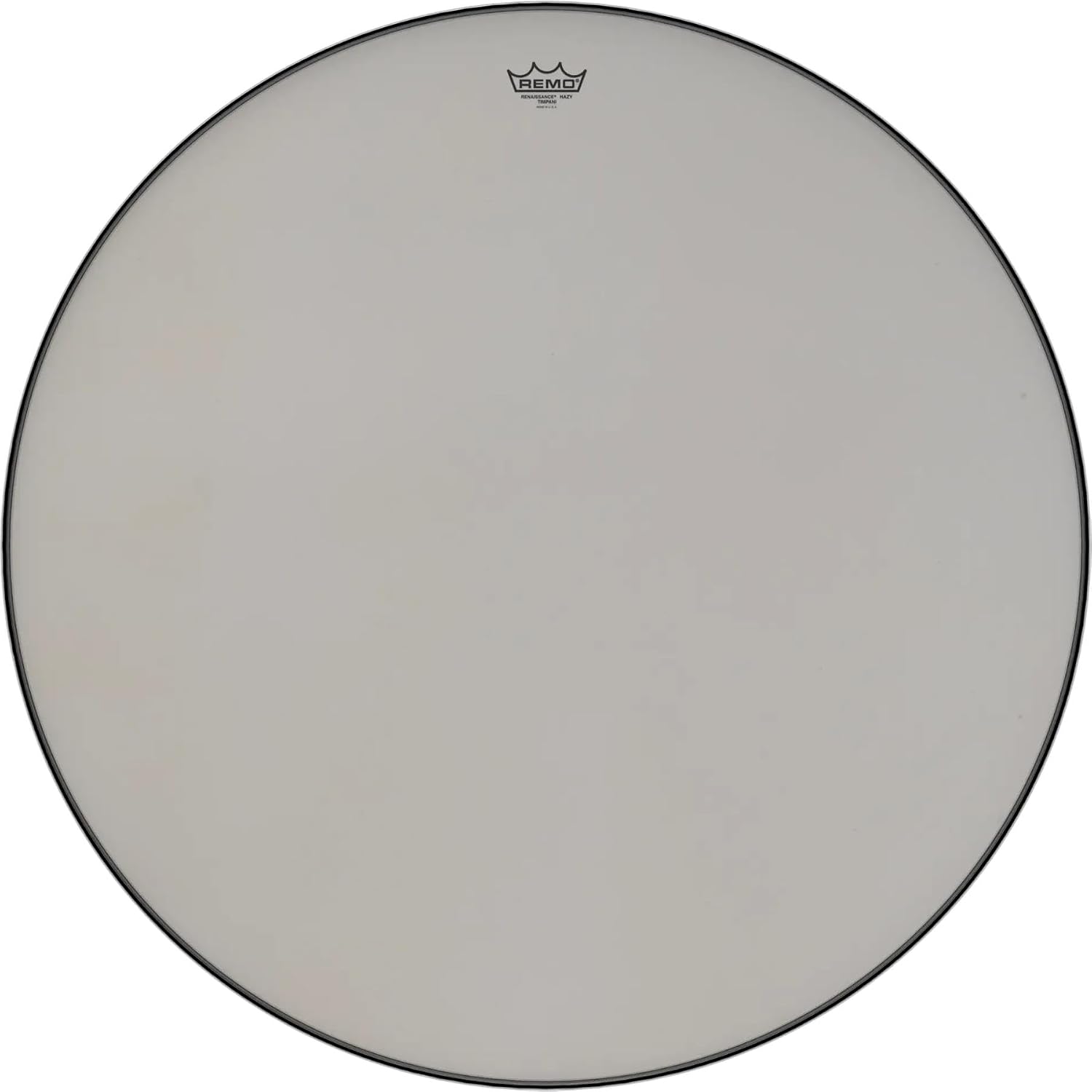 Remo RC3412LA 34 12/16-Inch Custom Hazy Renaissance Timpani Drumhead - Low Profile Steel Insert