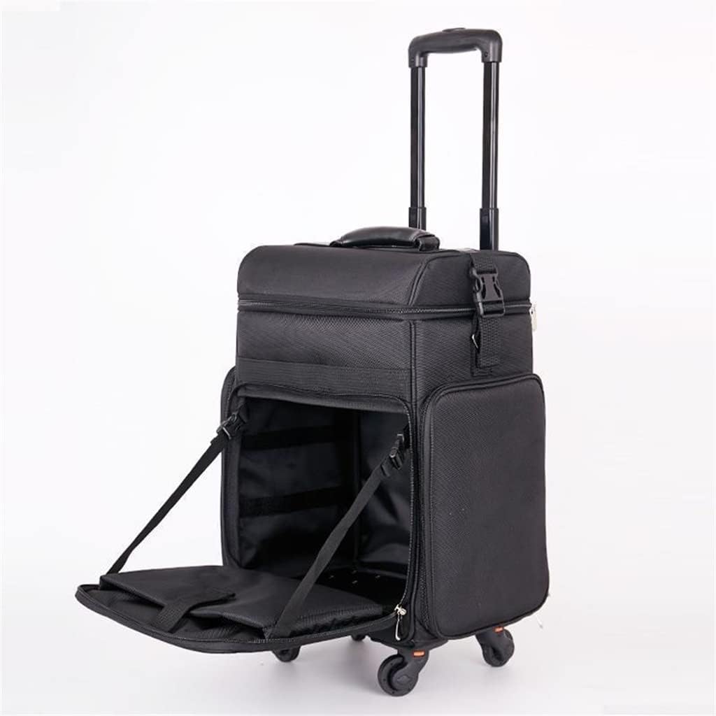 Ladies Trolley Cosmetic Bag Box Nail Art Makeup Tool Suitcase Multifunctional Luggage