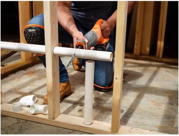RIDGID 18V Cordless RECIPROCATING Saw KIT with 4.0 AH Battery and Charger R8646K