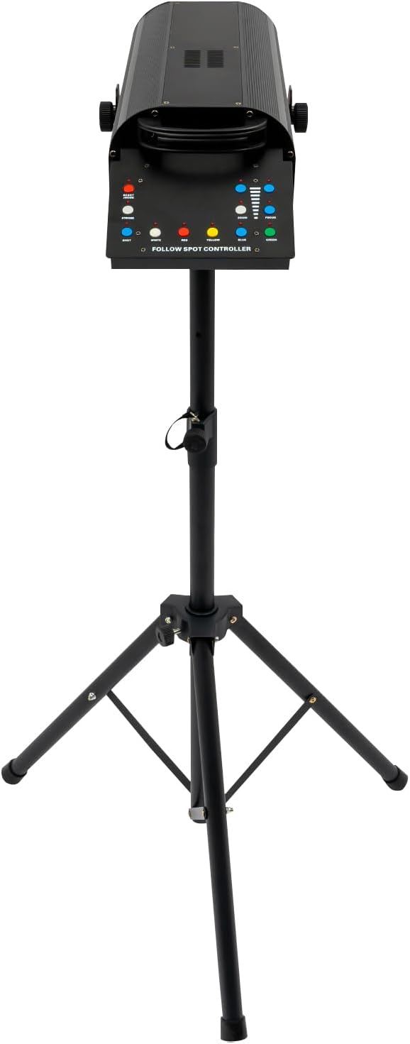 230W Professional Beam Moving Head Spotlight, Stage Light with Adjustable Tripod, Manual Control for Strobe & Color Change, DJ Lighting for Club, Concert, Wedding, Party