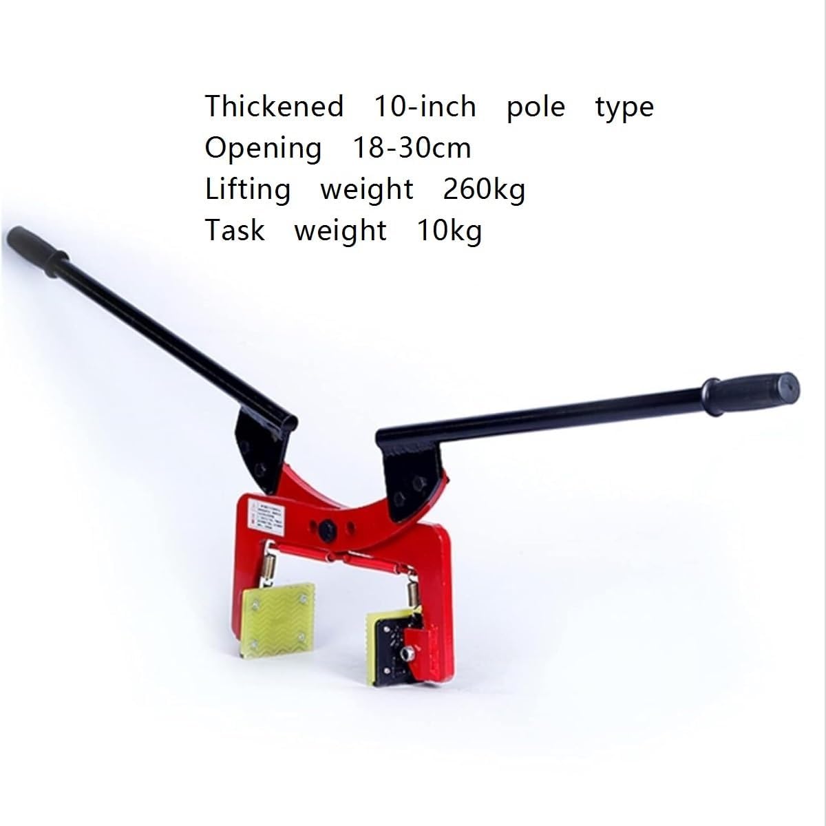 Granite Slab Lifting Clamp Heavy Duty Stone Scissor Lifter Clamp for Carrying and Vertical Transport of Marble,10 inch