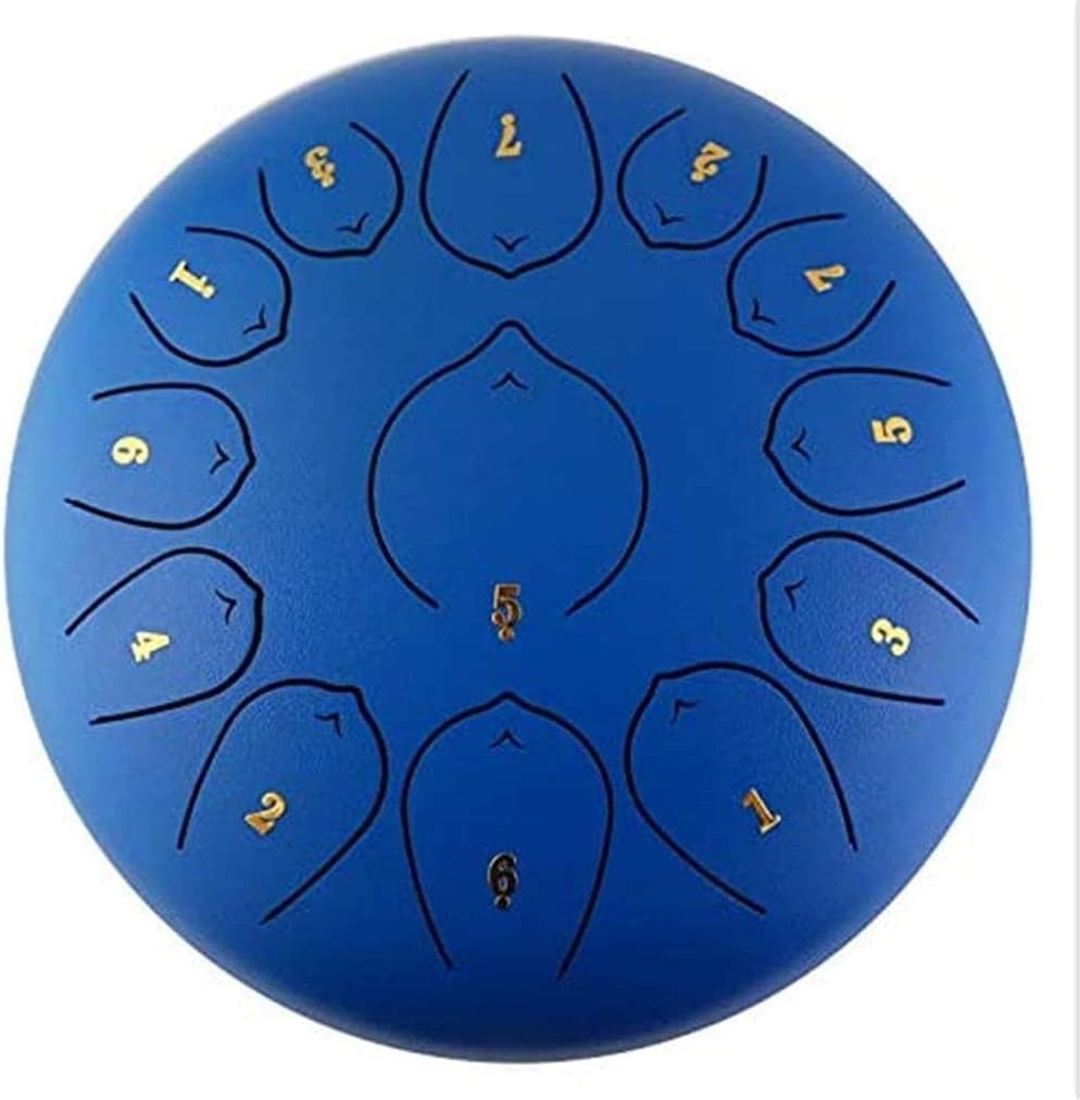 Tank Drum 12 h 13 Ig Percussion Mvel bags and steel drums mallet percussion instruments WANGYOU drum personal meditation music education blue decompression music