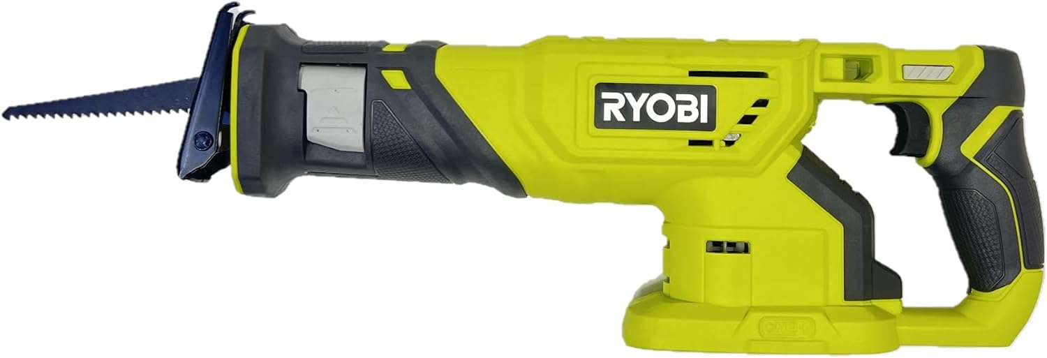 RYOBI 18-Volt Cordless Reciprocating Saw Kit with Battery and Charger (No Retail Packaging, Bulk Packaged)