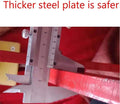 Heavy-Duty 6in Alloy Steel Handling Clamp | Durable Thickened Steel Transport Clamp for Secure Lifting & Moving | Ideal for Construction & Industrial Use