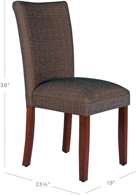 HomePop Parsons Dining Chair - Textured Brown (Single Pack)