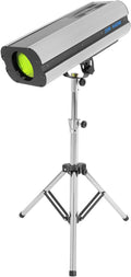 440W Stage Spotlight Withtripod Stand, LED Stage Light DMX and Manual Control, Adjustable Aperture Color Temperature 328.08-393.7ft Beam Distance, Follow Spotlight for Theatres, Parties