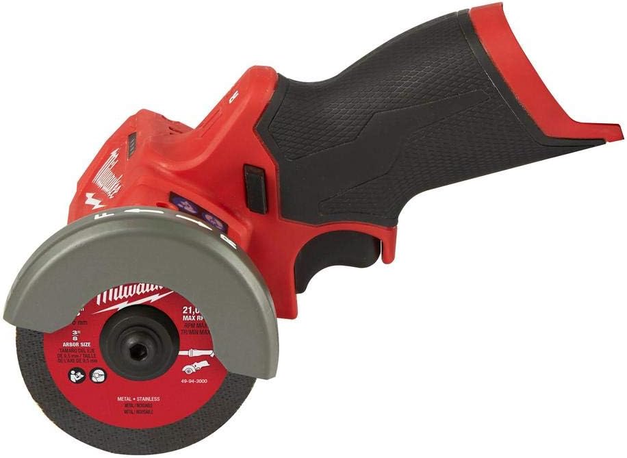 Milwaukee M12 FUEL 12-Volt 3 in. Lithium-Ion Brushless Cordless Cut Off Saw (Tool-Only) Model# 2522-20