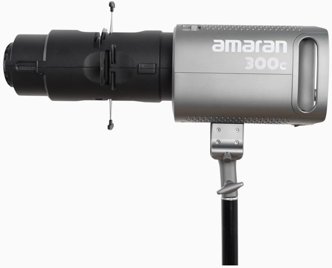 Aputure Amaran Spotlight SE 36° Lens Kit, Projection Lens Modifier for Amaran Halo 300X 200X Amaran 300C 150C and Other Power not Exceeding 300W Bowens Mount Lights