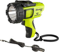 STREAMLIGHT Lightweight Rechargeable Long-Range 1000 Lumens Waypoint 300 Yellow Spotlight w/120V AC Charger with Waypoint Rechargeable/Super Siege 12V DC Cord