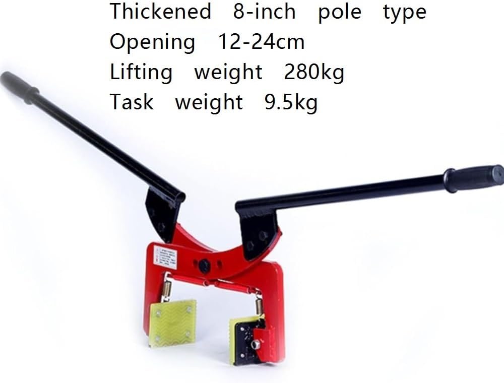 Granite Slab Lifting Clamp Heavy Duty Stone Scissor Lifter Clamp for Carrying and Vertical Transport of Marble,8 inch