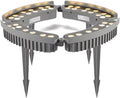 Palm Tree Lights All-Weather Tree Trunk Wrap Lights, Outdoor, Water-Resistant Connectable for Year-Round Garden Decor.Excluding Transformers(4 lamp Heads)