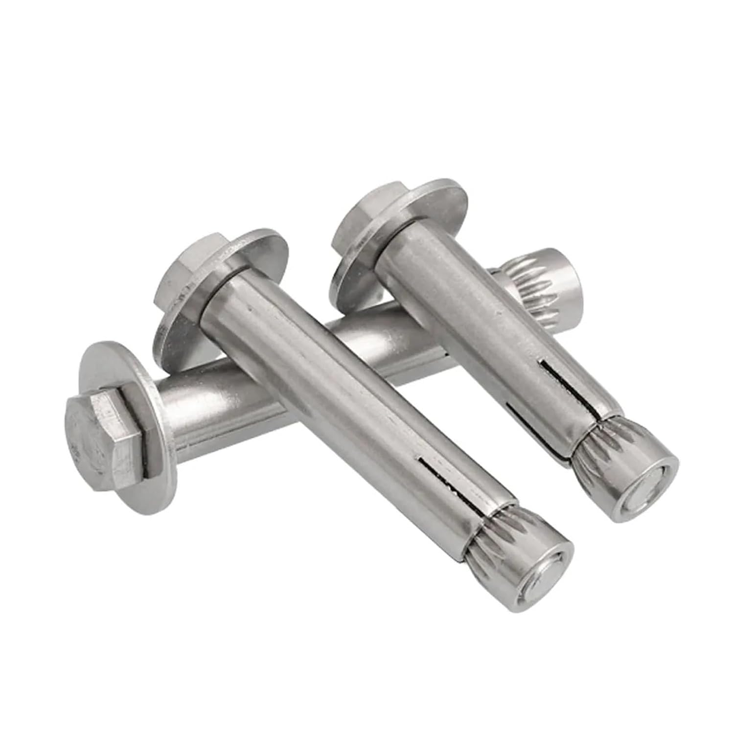 Hex Bolt Expansion Anchor Drop in Sleeve(M6x150 Pack 20)