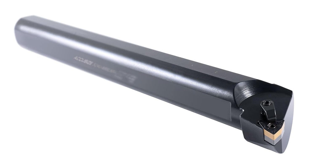 Accusize 1-1/2' x 14' OAL LH S-MWLN Heavy-Duty Boring Bar, 0028-1976 | Left Hand, 1-1/2' Shank, 14' OAL, 2' Min Bore, WNMG43 Carbide Insert, Oxide Body