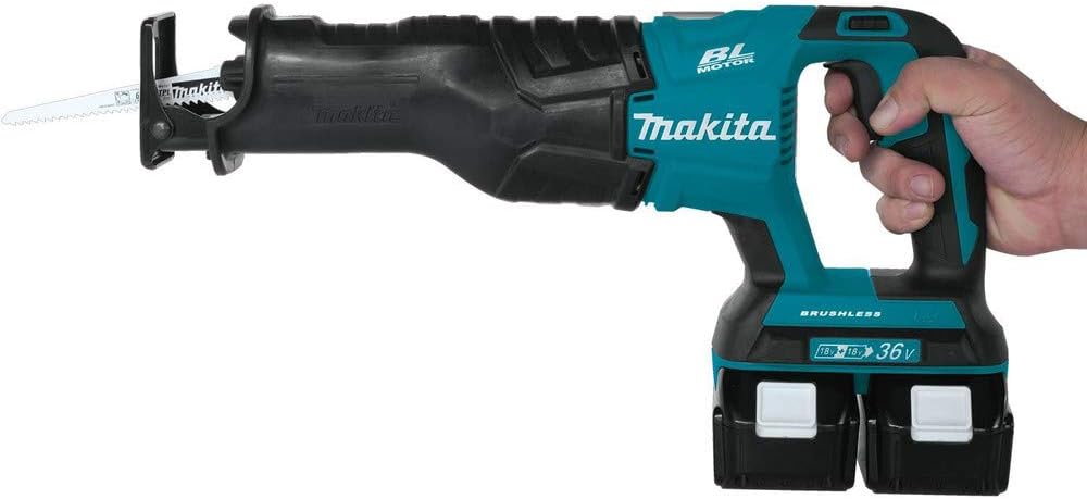 Makita XRJ06PT 18V x2 LXT Lithium-Ion (36V) Brushless Cordless Recipro Saw Kit (5.0Ah)