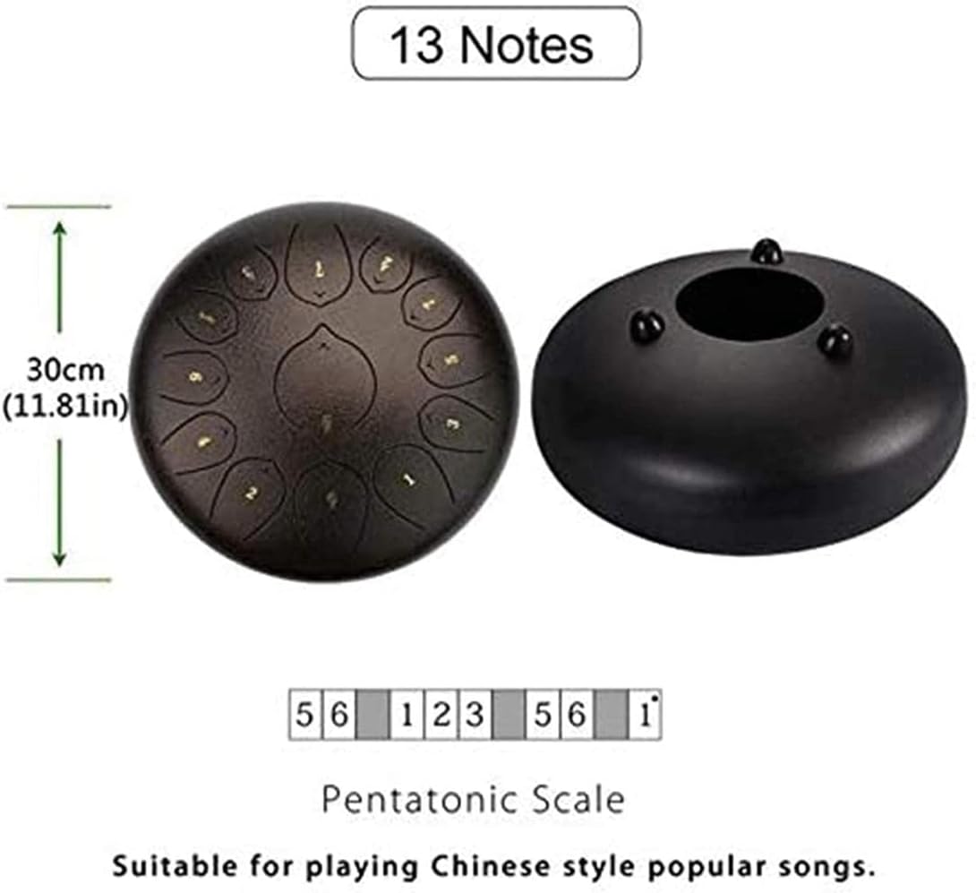Tank Drum 12 h 13 Ig Percussion Mvel bags and steel drums mallet percussion instruments WANGYOU drum personal meditation music education blue decompression music