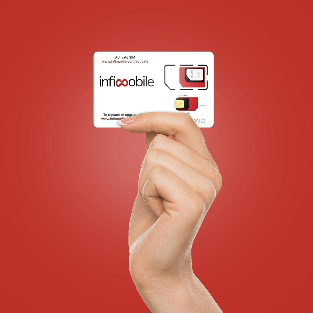Infimobile Prepaid Unlimited Plan: 12 Months 15GB High-Speed Data Per Month Unlimited Data Talk & Text Prepaid Plan Service SIM Card Nationwide Coverage 4G, 5G Network : Cell Phones & Accessories