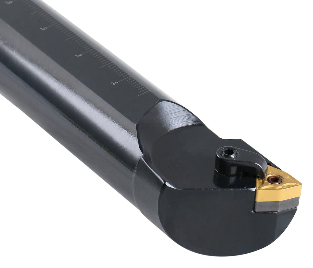 Accusize 1-1/2' x 14' OAL RH S-MWLN Heavy-Duty Boring Bar, 0028-1972 | Right Hand, 1-1/2' Shank, 14' OAL, 2' Min Bore, WNMG43 Carbide Insert, Oxide Body