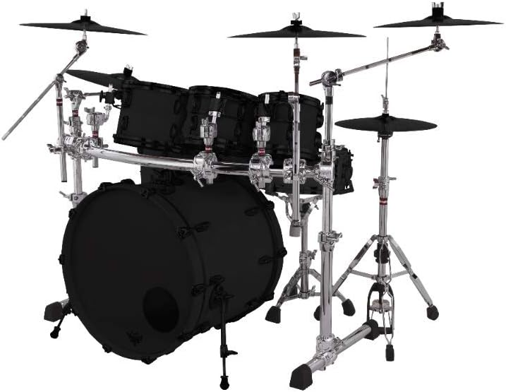 Gibraltar Curved Drum Rack, 46' Curved Crossbar with Telescoping Legs, Height Adjustable, Cymbal Boom Arms, Memory Locks & Multi Clamps for Front or Side Drum Kit Expansion, Chrome (GCS500H)