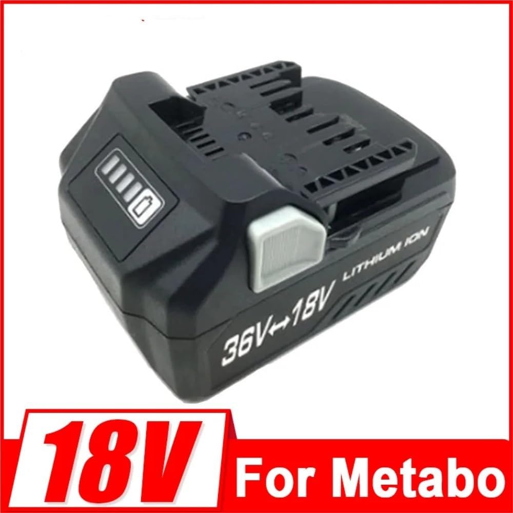 18V/36V Replacement Lithium-Ion Battery Compatible With Hitachi 371751M 372121M BSL36A18 BSL36B18 Cordless Power Reciprocating Saw Drill Tool Packs(8000mAh)