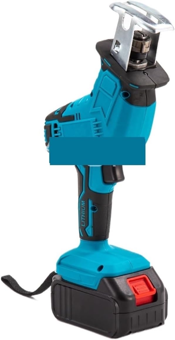 Cordless Circular Saw, Cordless Electric Reciprocating Saw Wood Metal Cutting Lithium Battery Saber Portable Power Tool (No Battery),for Woodworking, Stone