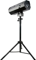 200W LED Stage Spotlight, Black, Modern Style, Floor Mount, Manual Control, Adjustable Aperture, 24V DC, 1A, 1 Light Source