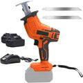 Electric Bone Saw, Cordless Reciprocating Saw with LED Light, Battery Powered (1 Battery + 2 Sawtooth)