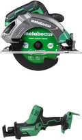 Metabo HPT 18V MultiVolt™ Cordless Circular Saw (Tool Only - No Battery) w/ 18V MultiVolt™ One-Handed Cordless Reciprocating Saw (Tool Only)