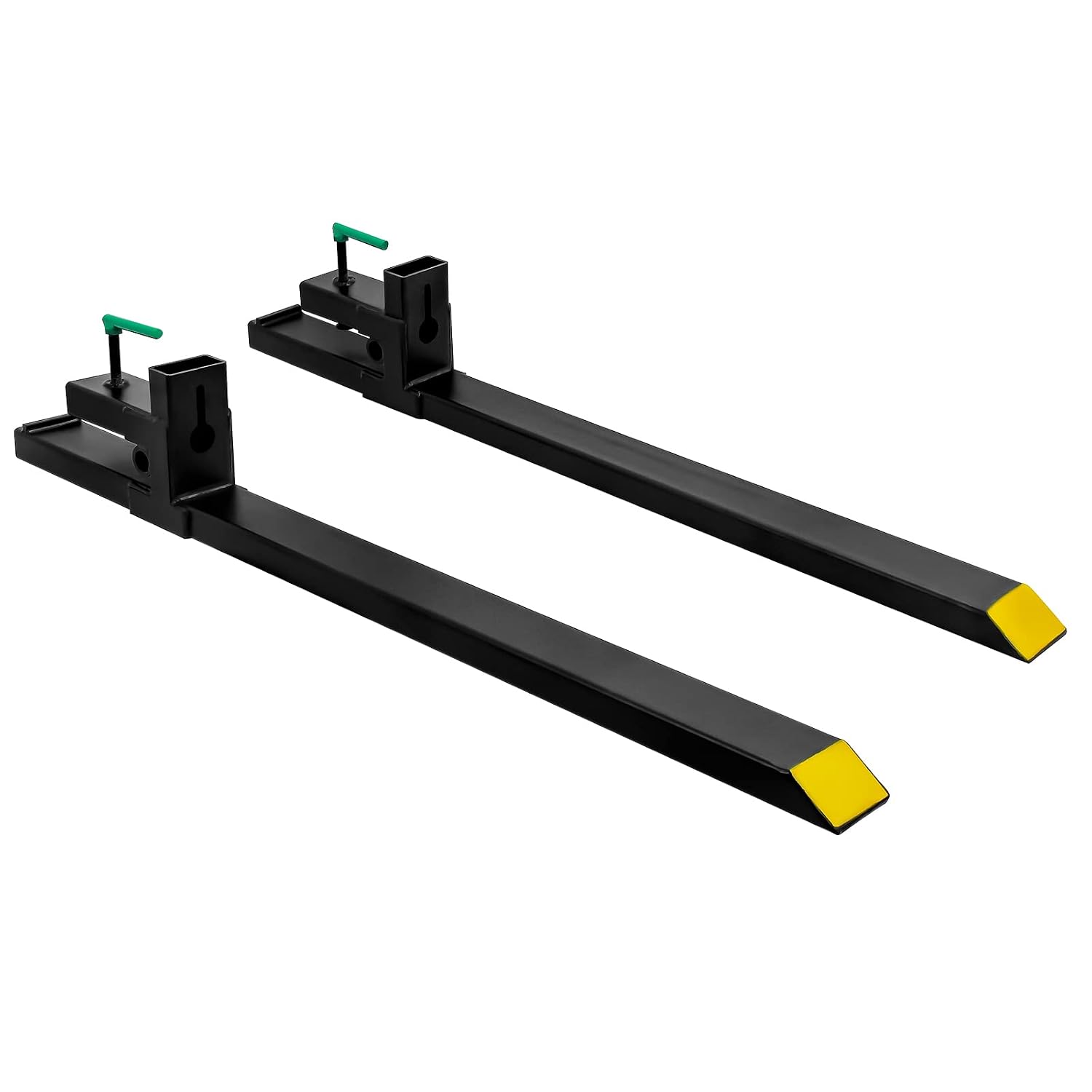 Pallet Forks 60' 1500Lbs Max Clamp on Tractor Bucket Forks Heavy Duty Front Loader Attachment for Skid Steer Tractor Bucket Attachments for Agriculture and Farm…