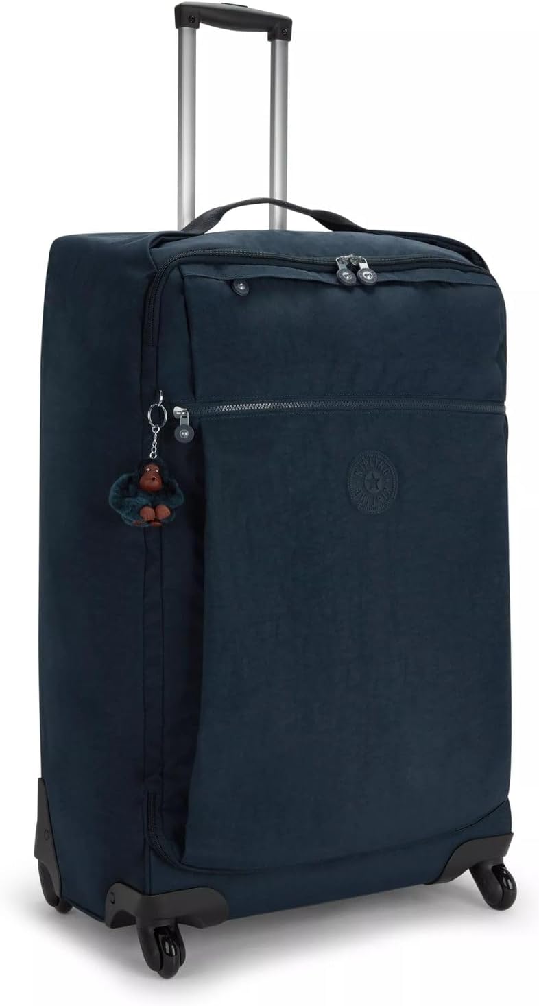 Kipling Women's Darcey Large 29-Inch Softside Checked Rolling Luggage, 360 Degree Spinning Wheels