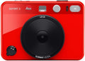Leica Sofort 2 Digital and Instant Photo Camera with LCD Display, Two Shutter Releases, 10 Lens Effects, and Leica FOTOS App Support (Red)