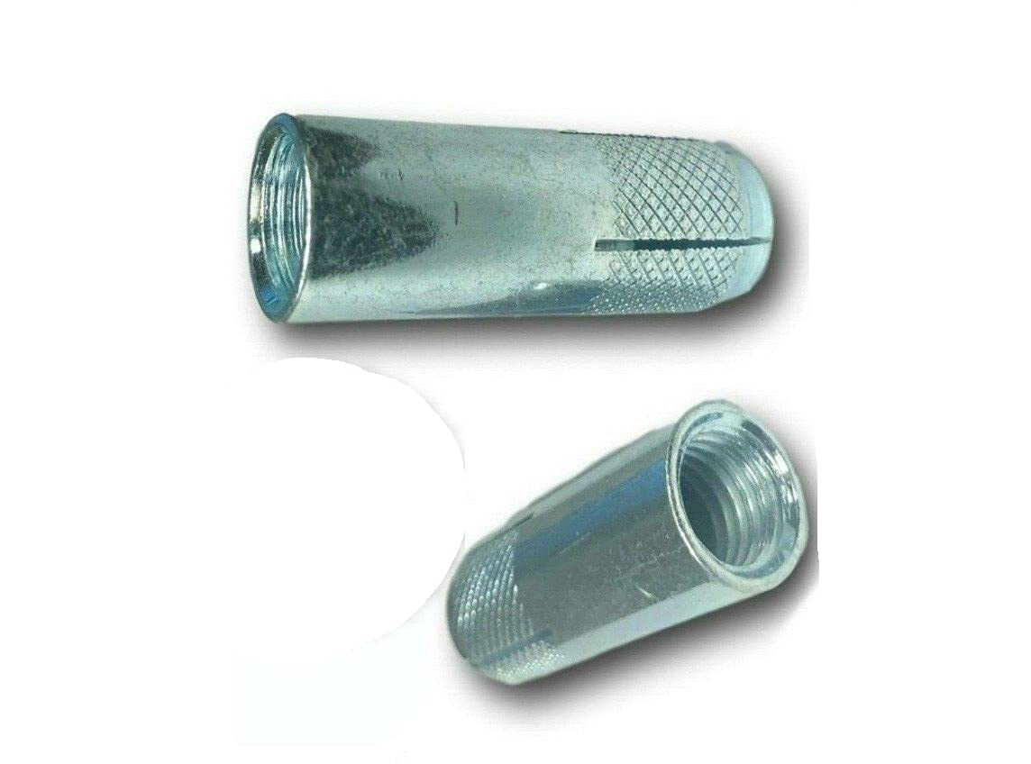 Pr-Mch 100, Drop-in 3/8' x 1-9/16' Concrete Expansion Anchor 1/2' Drill Zinc 3/8-16 Set Kit #DR-D5592D