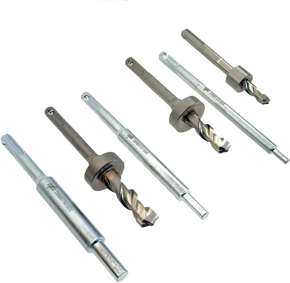 Simpson Strong-Tie DIABSTSDS-BITKIT - SDS+ Drop-In Set Tools & Drill Bits for 1/2', 3/8',