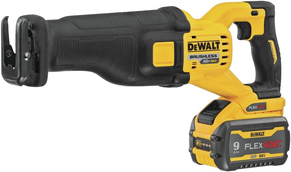 DEWALT FLEXVOLT 60V MAX* Reciprocating Saw, Cordless Kit (DCS389X1)