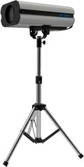 LED Stage Spotlight 440W 110V, DJ LED Lighting Follow Spot with Tripod Bracket DMX/Manual Control Follow Spot Light Adjustable Aperture 6 Colors for Party Disco Clubs Stage Effect (440W)
