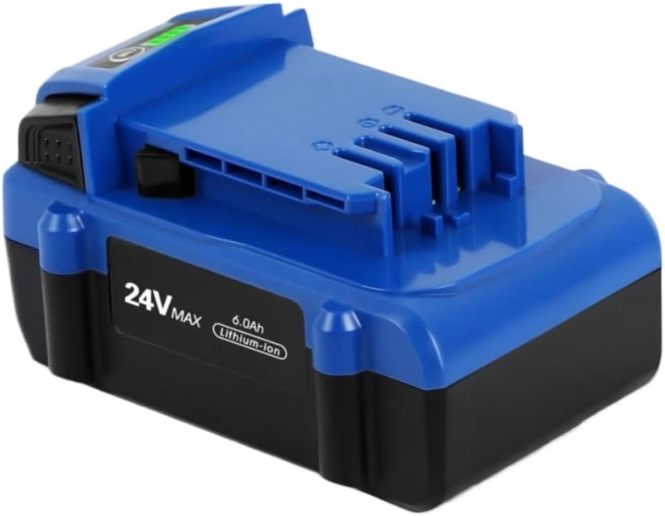 24V Li-Ion Replacement Battery Compatible with Kobalt 24-Volt Max Cordless Power Tools KB624-03 KB524-03 KB424-03 KB224-03 0673802 Drill Impact Driver Circular Saw Reciprocating Saw(1pcs 6.0ah)