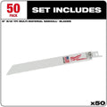Milwaukee Electric - 12 IN 8/12 SAWZALL BLADES 50PK
