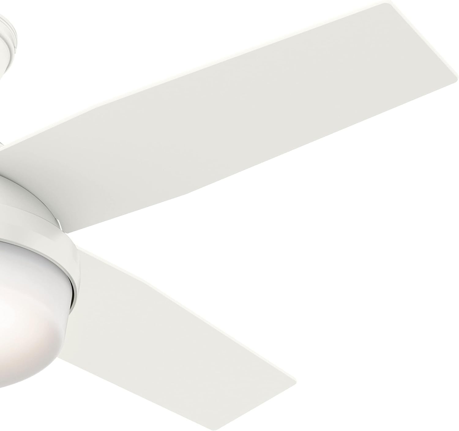 Hunter Fan 44 inch Contemporary Ceiling Fan with LED light kit and Remote Control included (Renewed)