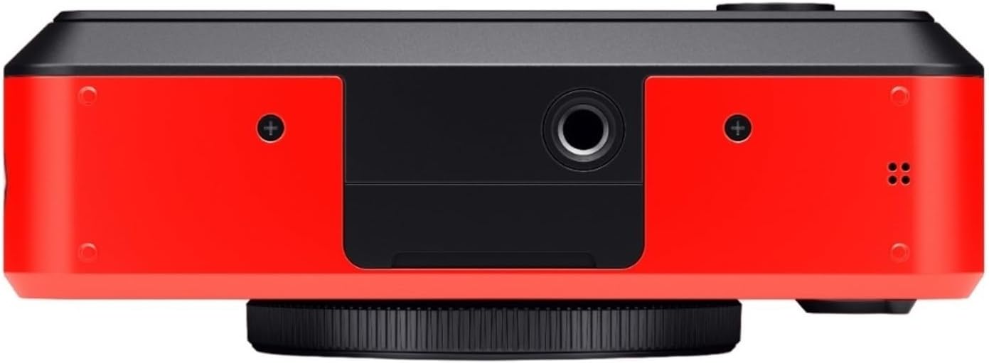 Leica Sofort 2 Digital and Instant Photo Camera with LCD Display, Two Shutter Releases, 10 Lens Effects, and Leica FOTOS App Support (Red)