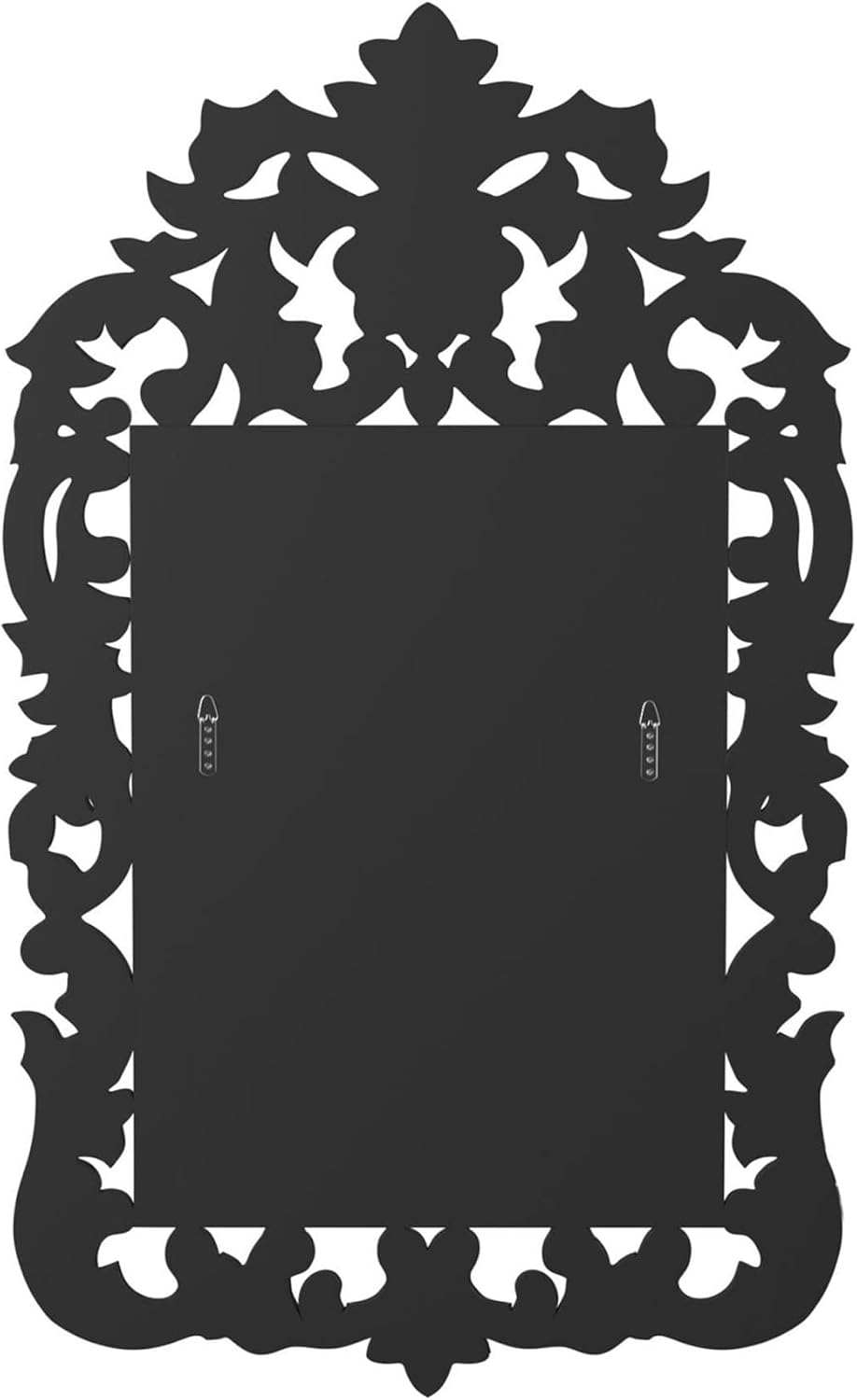 Howard Elliott Collection Large Regina Rectangular Venetian Wall Hanging Mirror, Antique Accent Design with Mirrored Frame, Wall Mirror for Home, Living Room, Entryway and Bathroom, 56 x 34 Inch