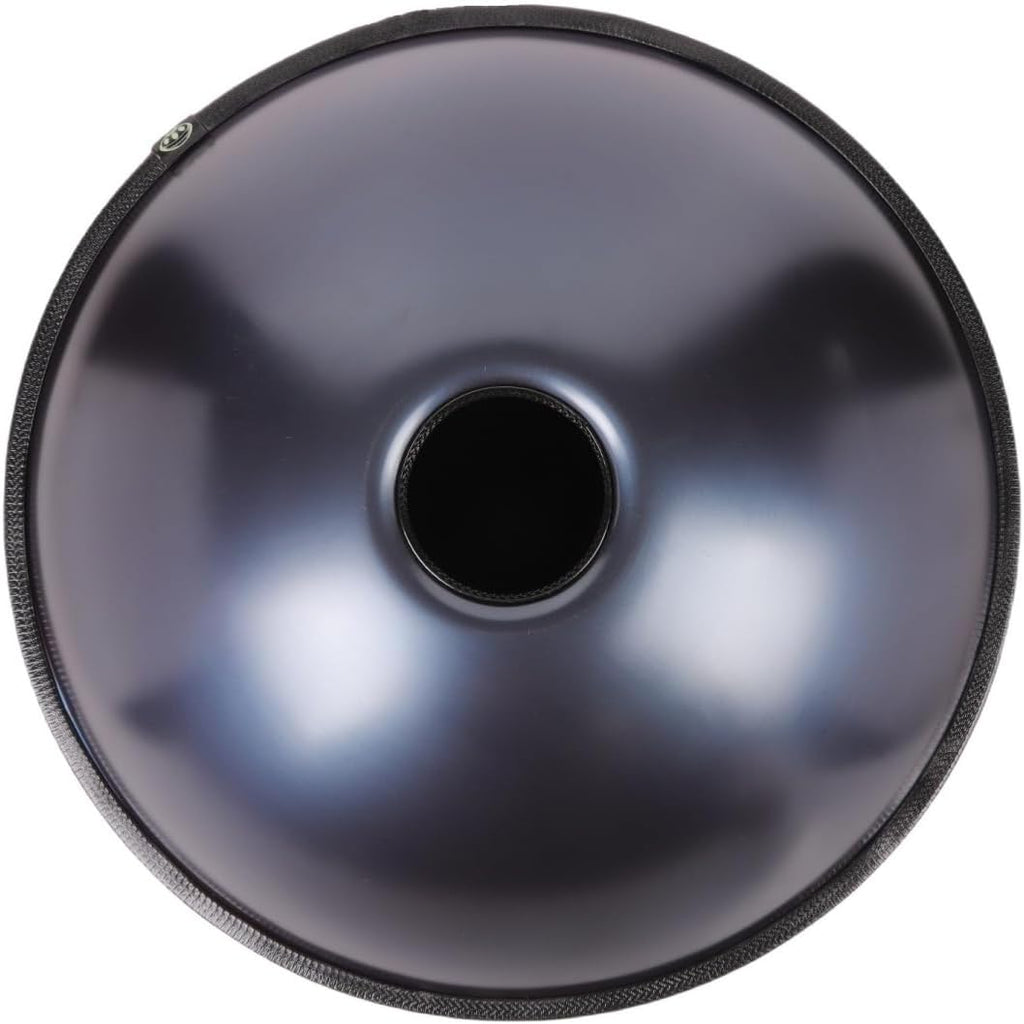 440HZ Steel Drum in 22Inch D Minor 12 Notes Hand Pan Drum Percussion Musical instrument with Soft Hand Pan Bag (12 Notes Blue Handpan)