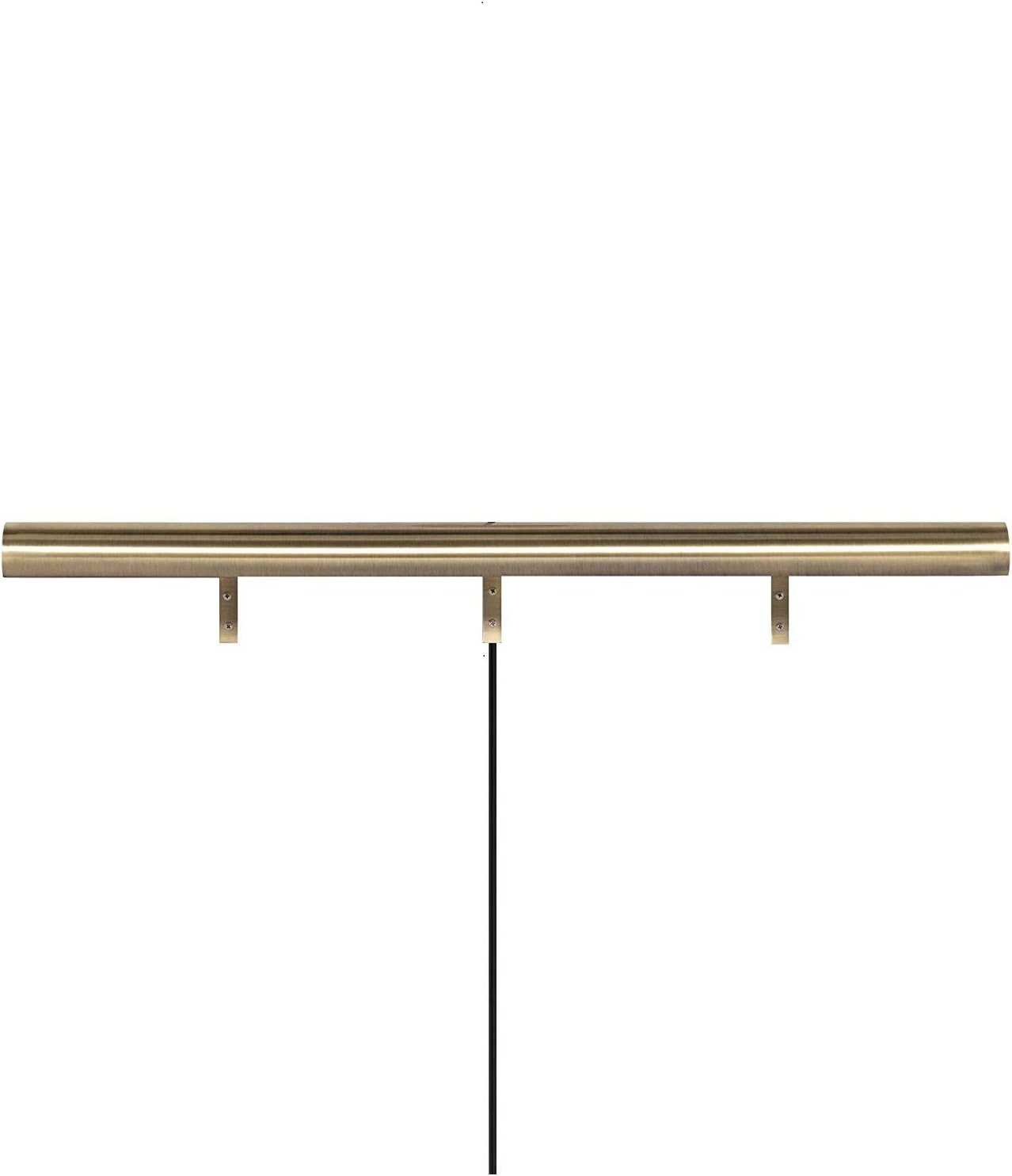 Upgradelights 36 Inch Longer Size Adjustable Plug-in Picture Lamp (Antique Brass)