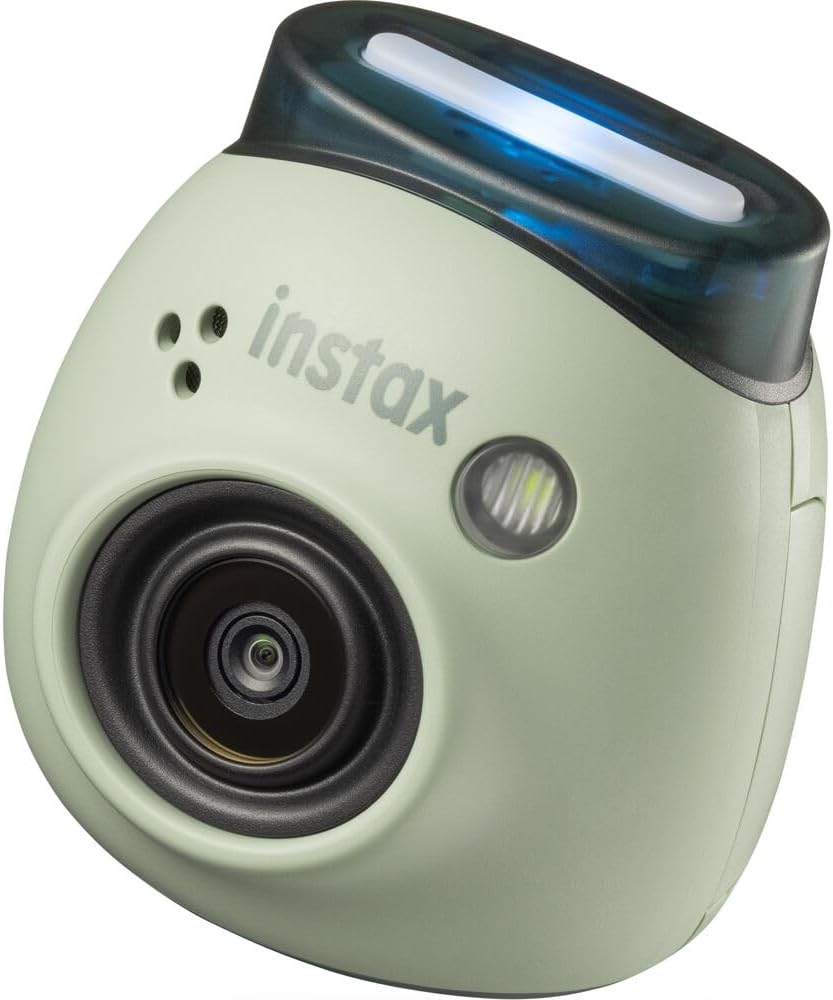 FUJIFILM INSTAX PAL Digital Camera (Pistachio Green) Bundle with 12 inch Flexible Tripod + Memory Card Wallet + USB Card Reader + Microfiber Cleaning Cloth + 32GB Memory Card