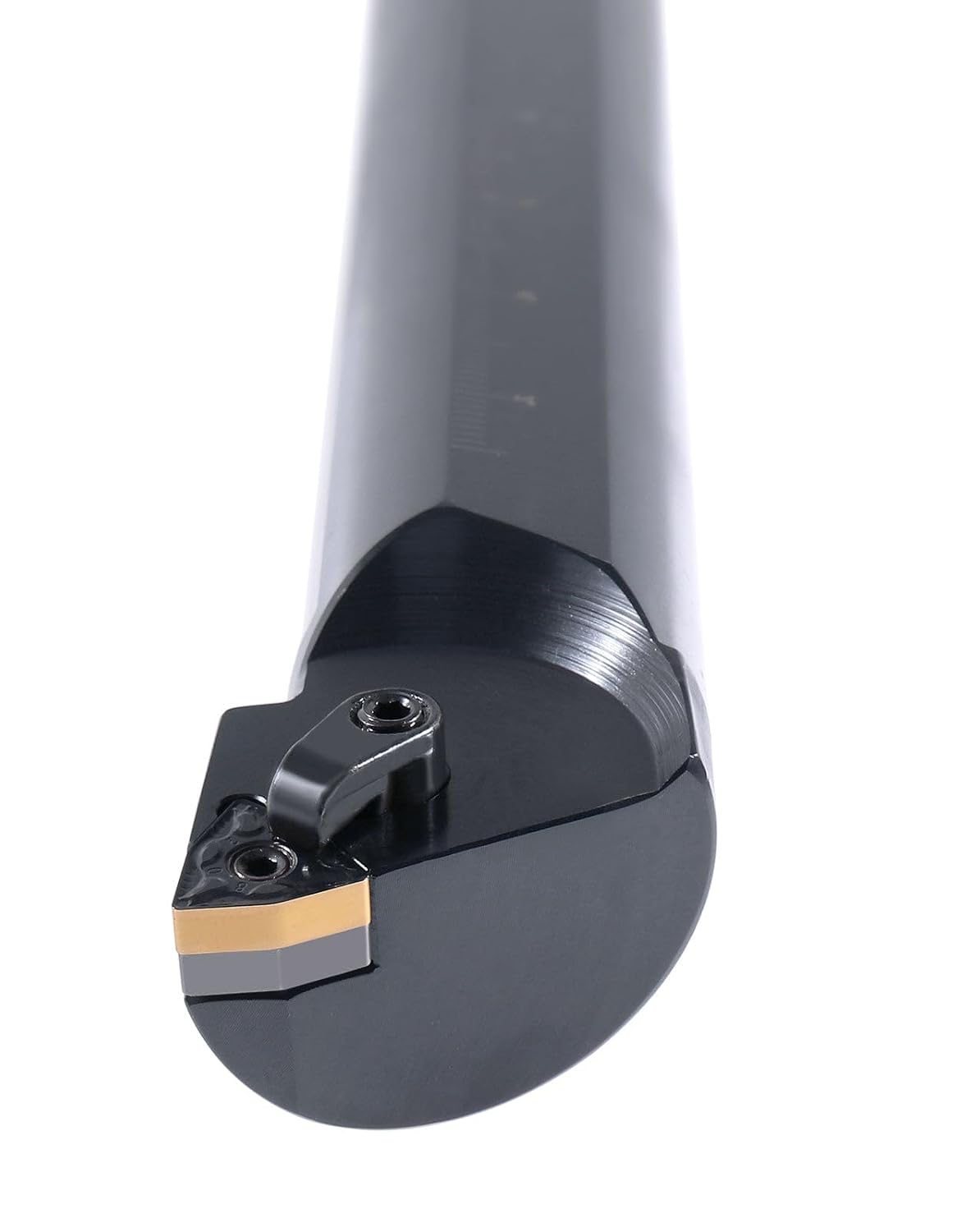 Accusize 1-1/2' x 14' OAL LH S-MWLN Heavy-Duty Boring Bar, 0028-1976 | Left Hand, 1-1/2' Shank, 14' OAL, 2' Min Bore, WNMG43 Carbide Insert, Oxide Body