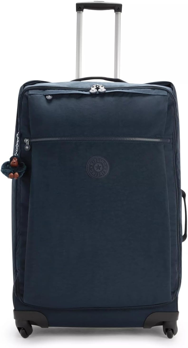 Kipling Women's Darcey Large 29-Inch Softside Checked Rolling Luggage, 360 Degree Spinning Wheels