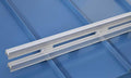 Double Bar Snow Retention System for Standing Seam Metal Roofs – Heavy-Duty, No-Penetration Design | Made in USA by SnoBlox-SnoJax (Aluminum)