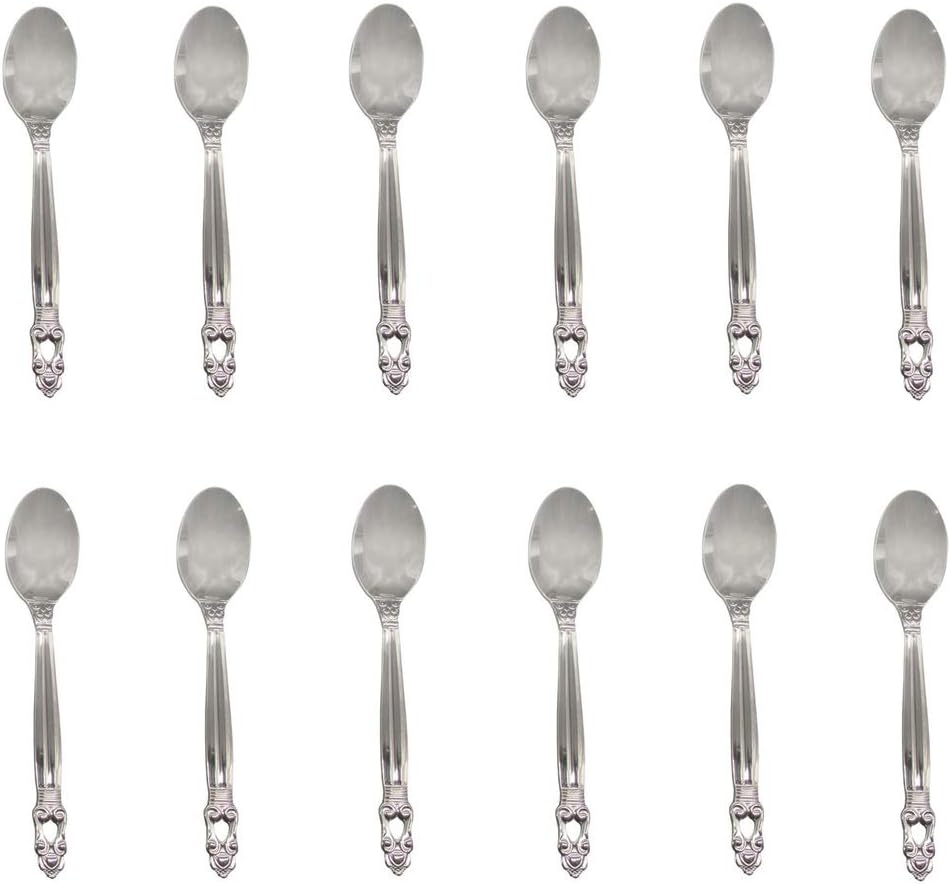 Towle Stockholm 18/10 Stainless Steel Teaspoon (Set of Twelve)