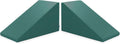 Foamnasium Mega Wedge Set, Indoor Foam Playset, 2 Piece Soft Toddler and Active Kids Play Foam Climber for Crawling, Climbing, Sliding and Jumping, Made in The US, Enhanced Emerald