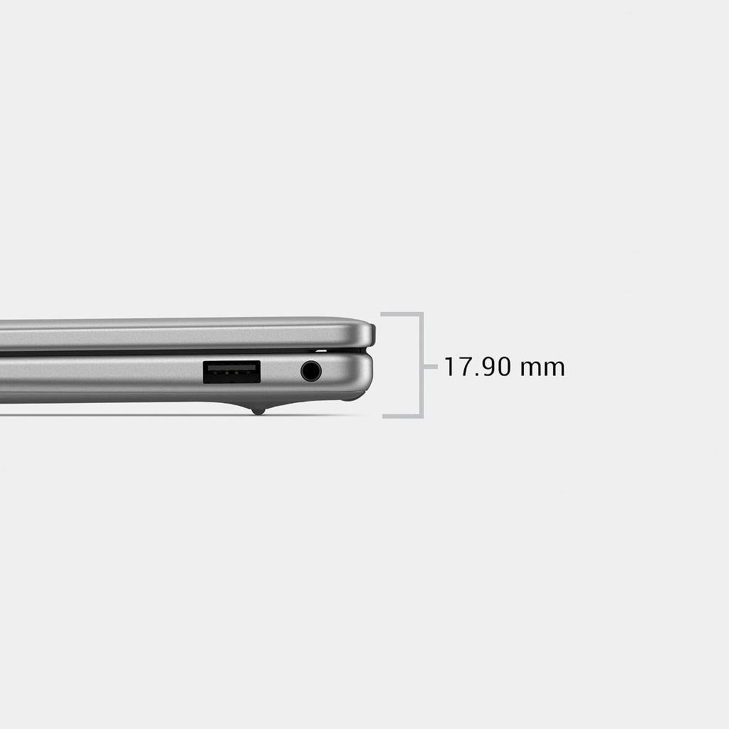 Inspiron 14 5441 Laptop - 14-inch FHD+ (1920x1200) 16:10 Display, Snapdragon X Processor X1-26-100, Qualcomm Adreno GPU, 16GB RAM, 512GB SSD, FHD RGB Camera, Windows 11 Home, Copilot+ PC - Titan Grey